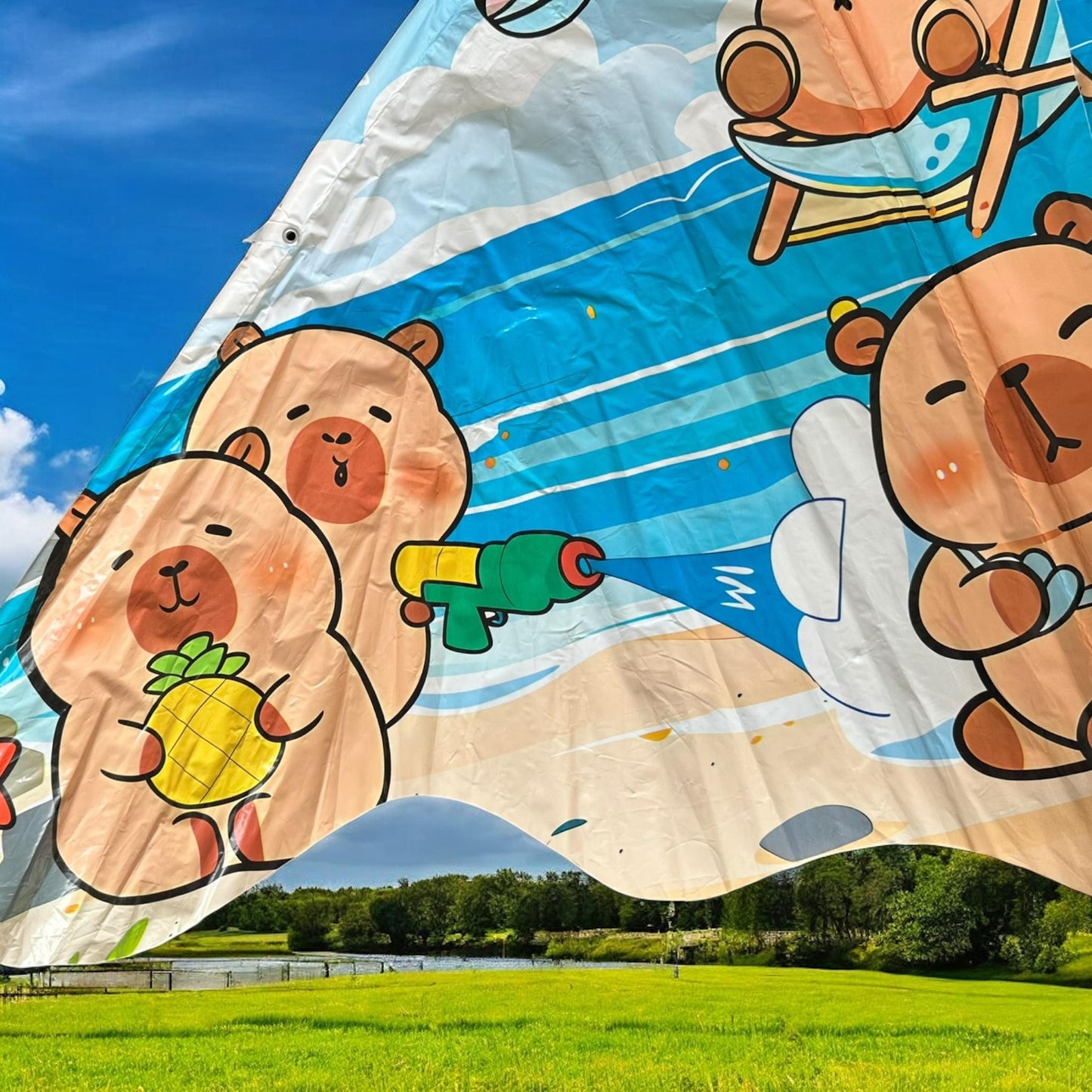 5 Papalotes Capibaras $19 c/u