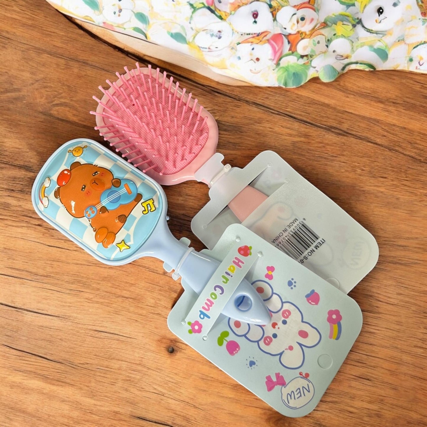 12 Cepillos Capibaras colores Pastel $28 c/u