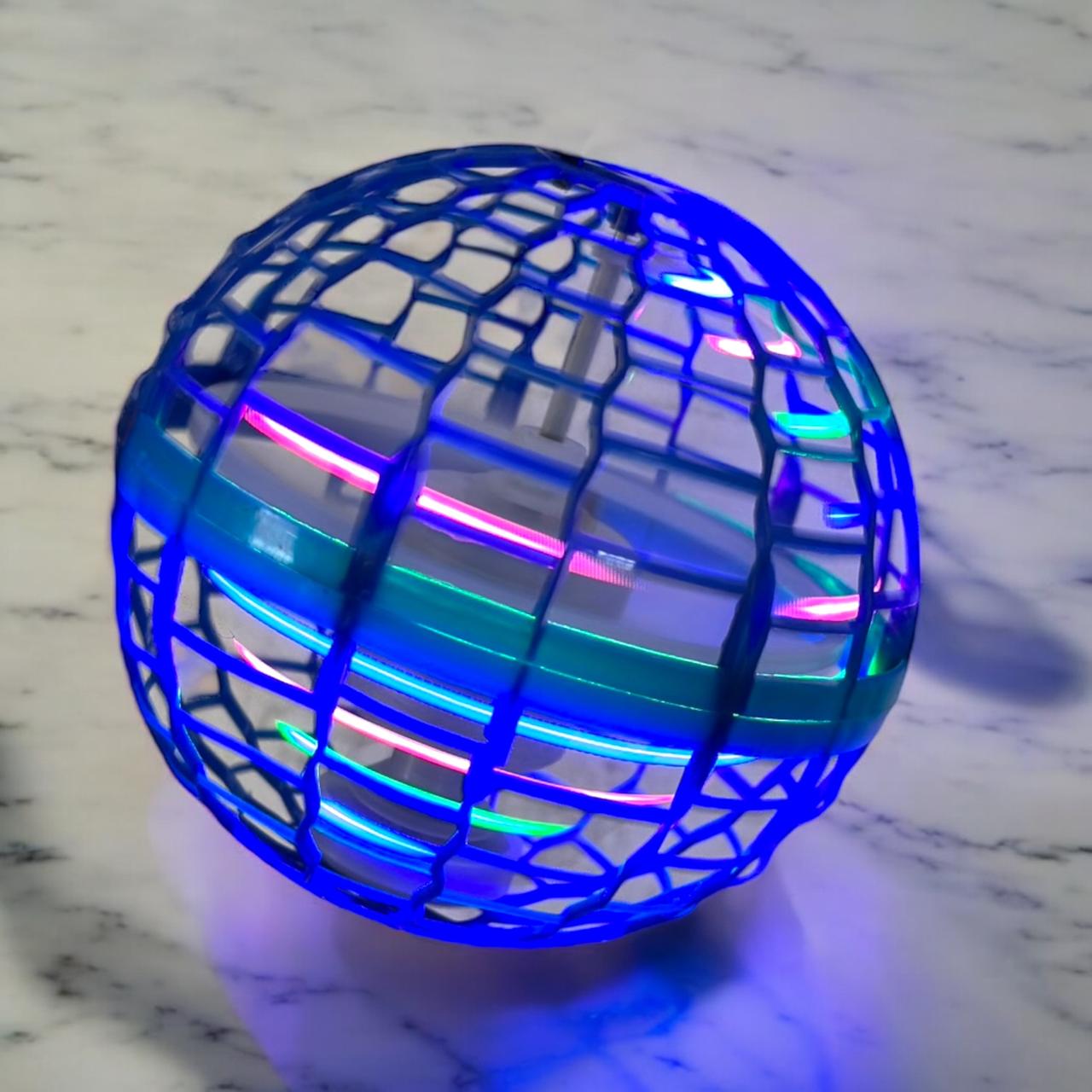 2 Pelota Giratoria Electrica con Luz $72 c/u