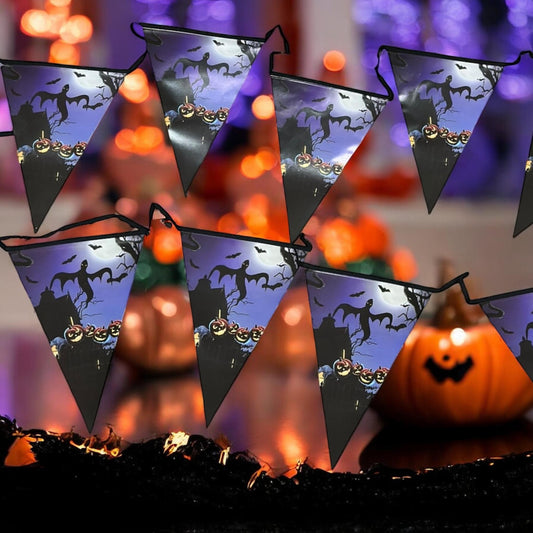 10 Guirnalda Halloween para decorar $11 c/u