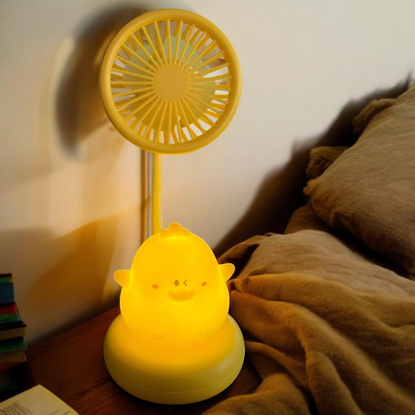 Ventilador con Base de Animalitos