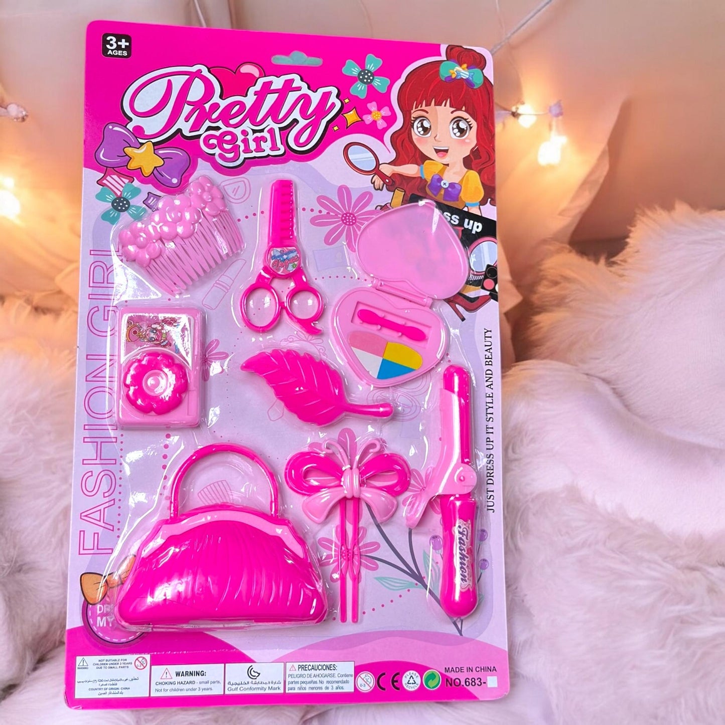 3 Accesorios de Juguete para Niñas $39 c/u