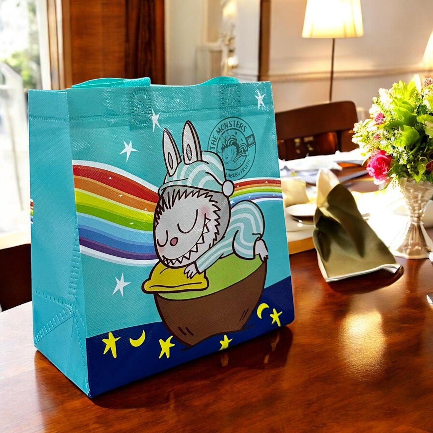 12 Bolsas Labubus Reutilizables $7 c/u