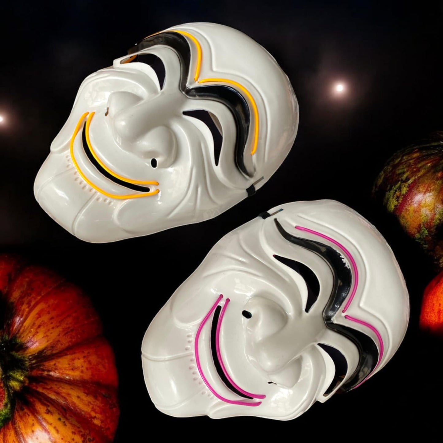 Mascaras para disfraz Halloween  con Luz
