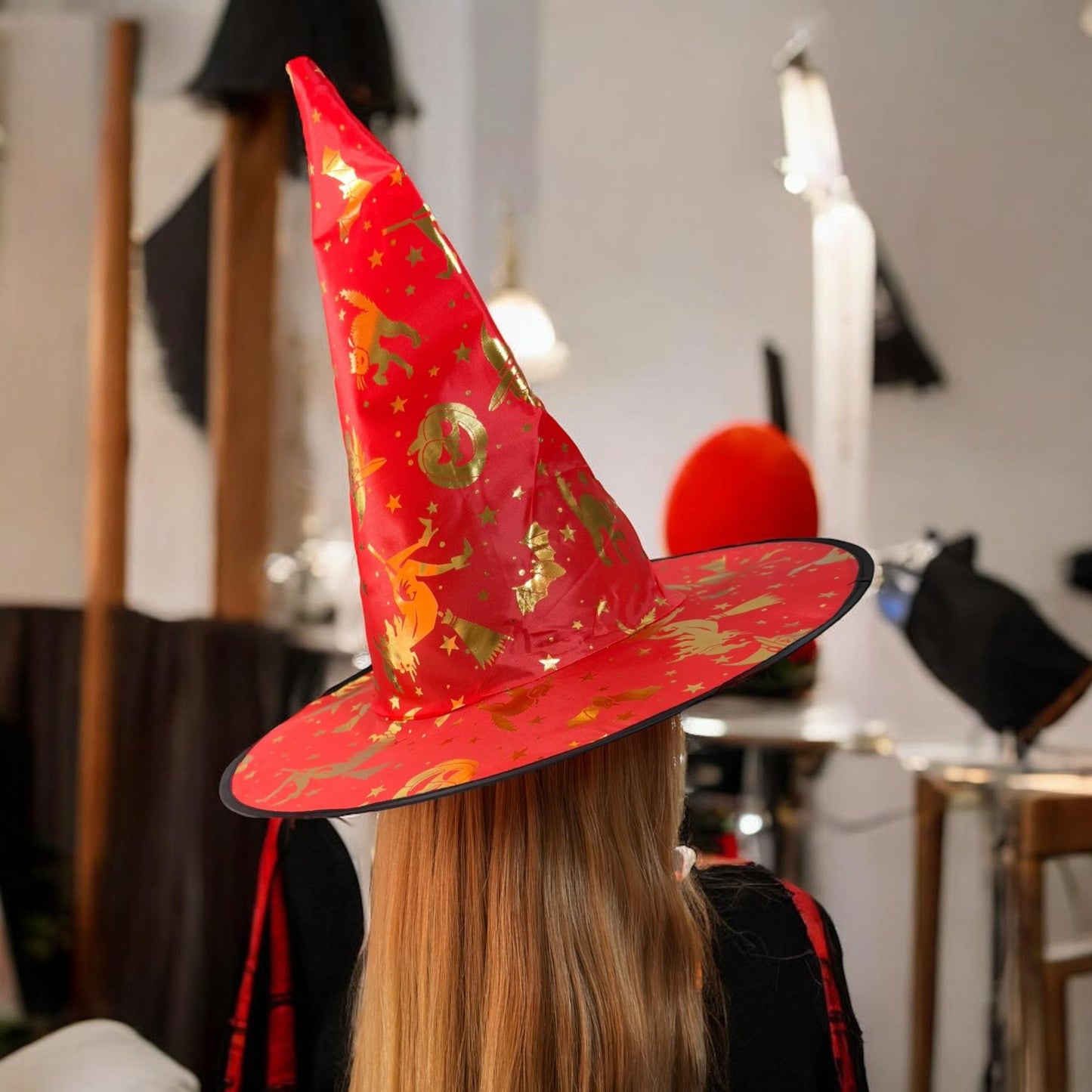 12 Sombreros Halloween Brijutas Decorados $15 c/u