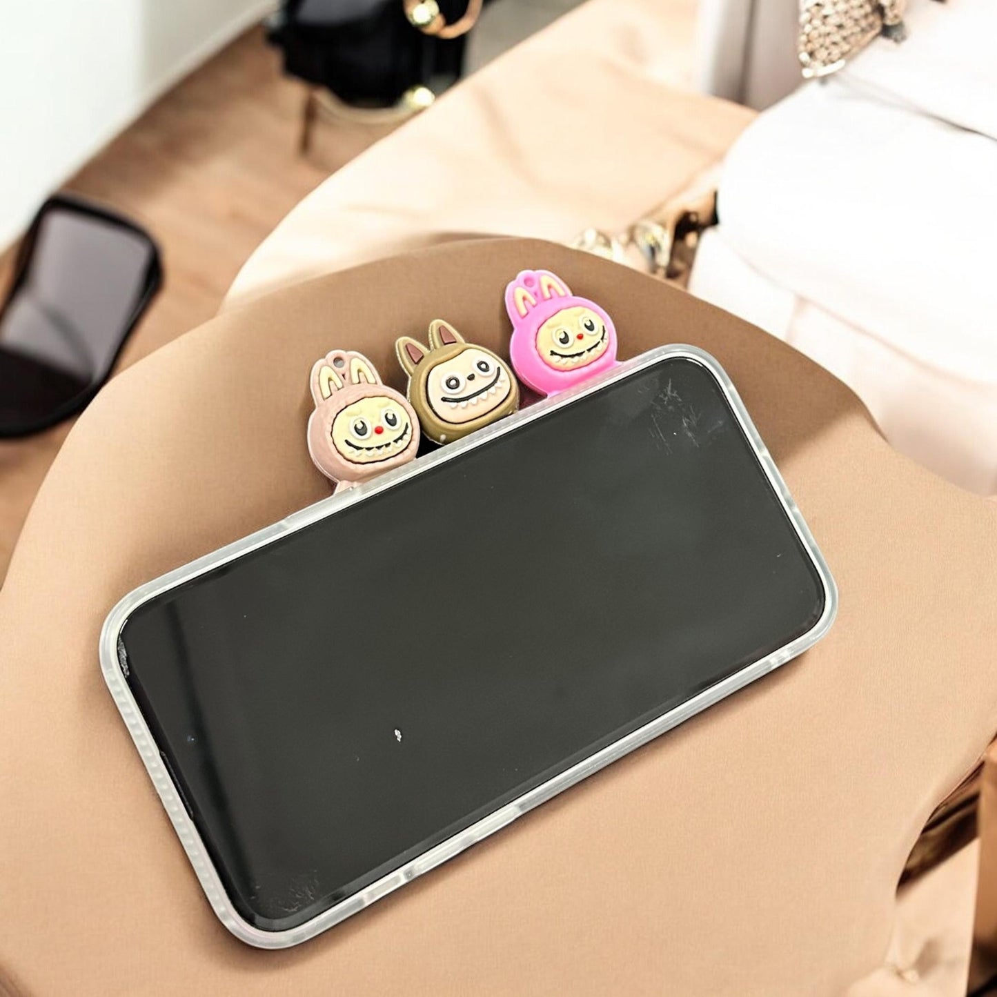 12 Labubus Accesorios para Telefono $18 c/u lo