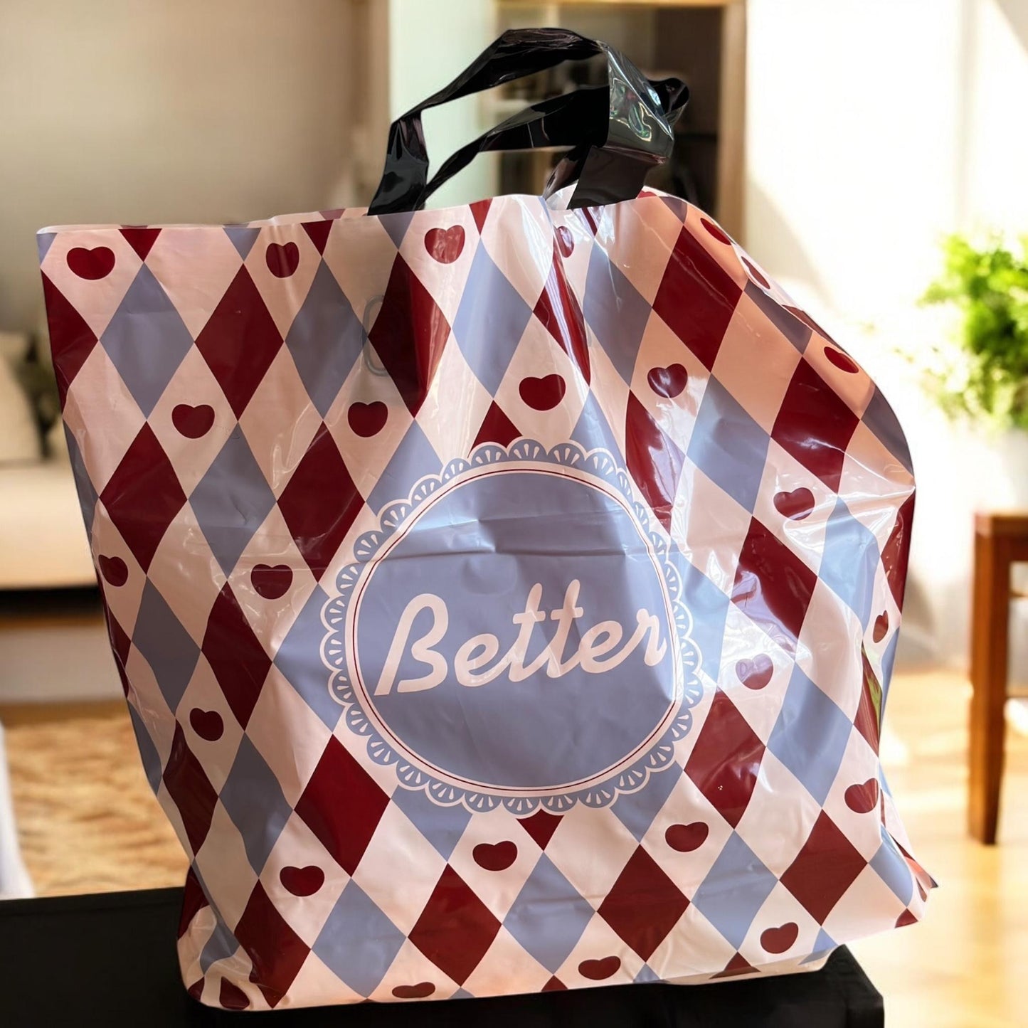 50 Bolsas Tipo Boutique Con Asa G $4.8 c/u