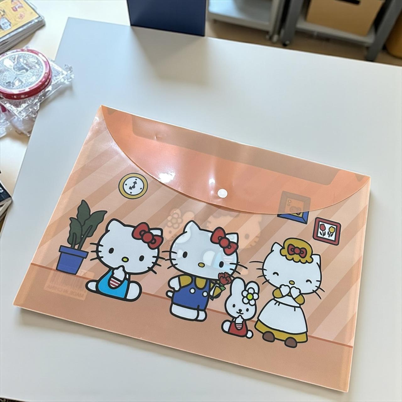 12 Folders Sanrio/Spiderman con Boton $6 c/u