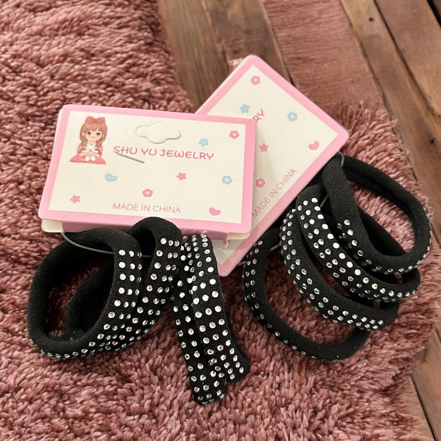 12 Donas Colores para Cabello Brillos $5.9 c/u