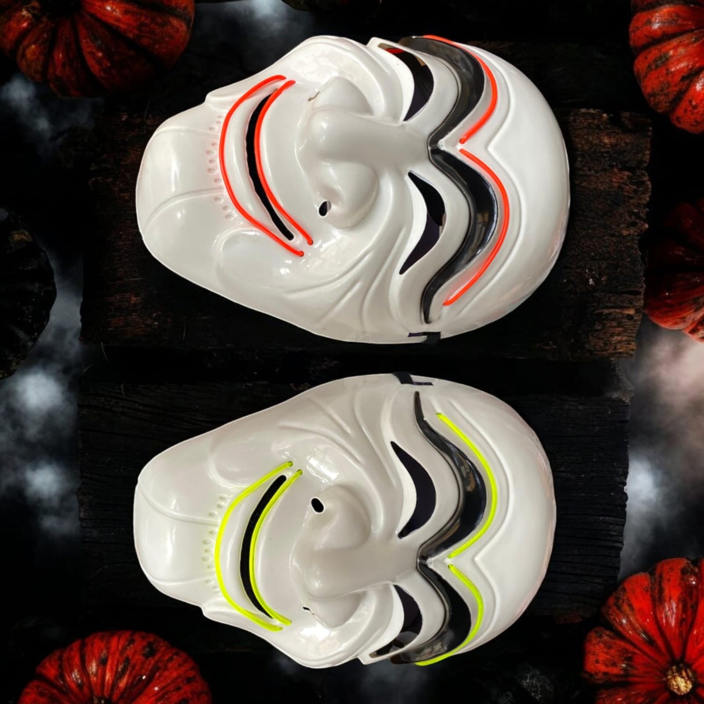 Mascaras para disfraz Halloween  con Luz