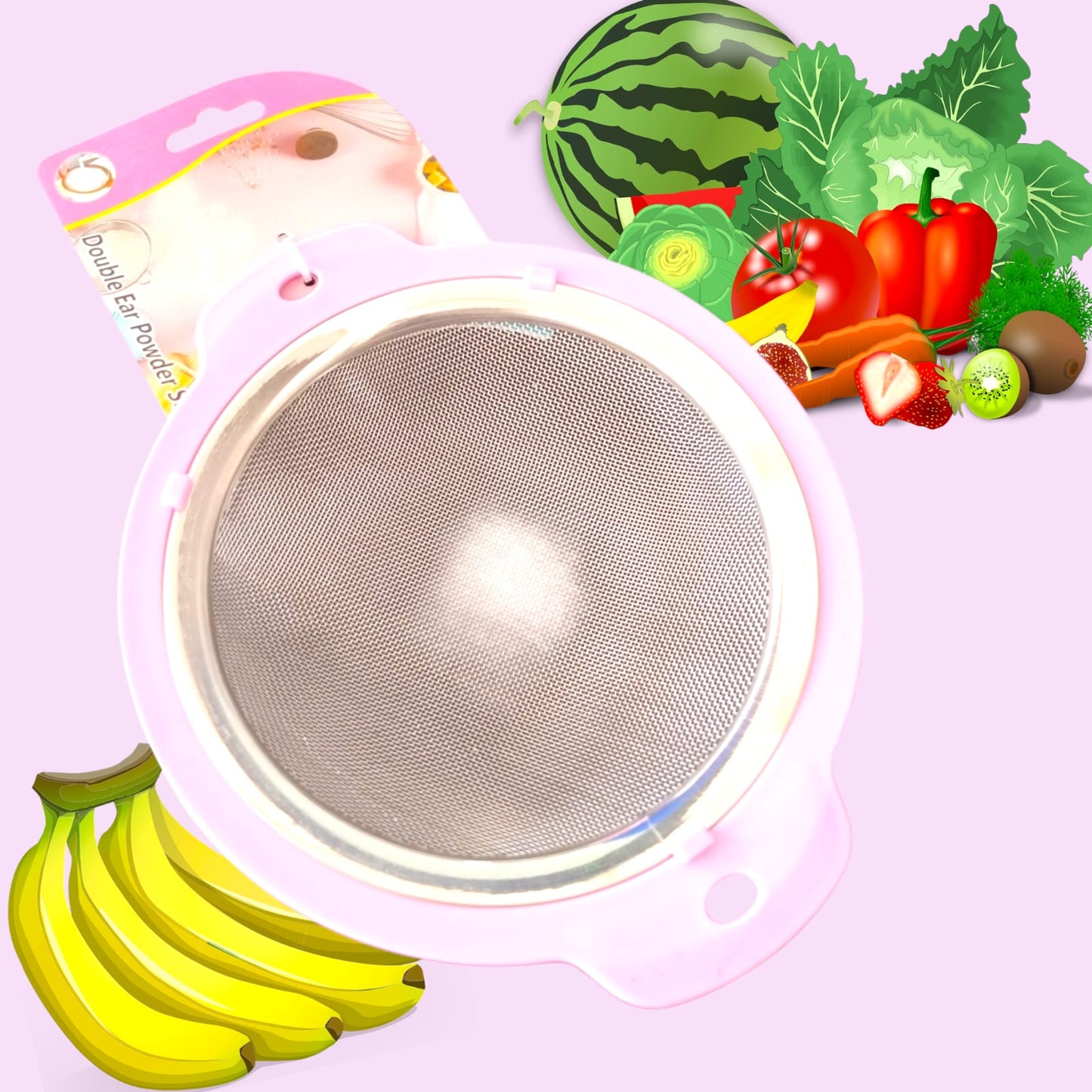 6 Coladores Grande de metal $27 c/u