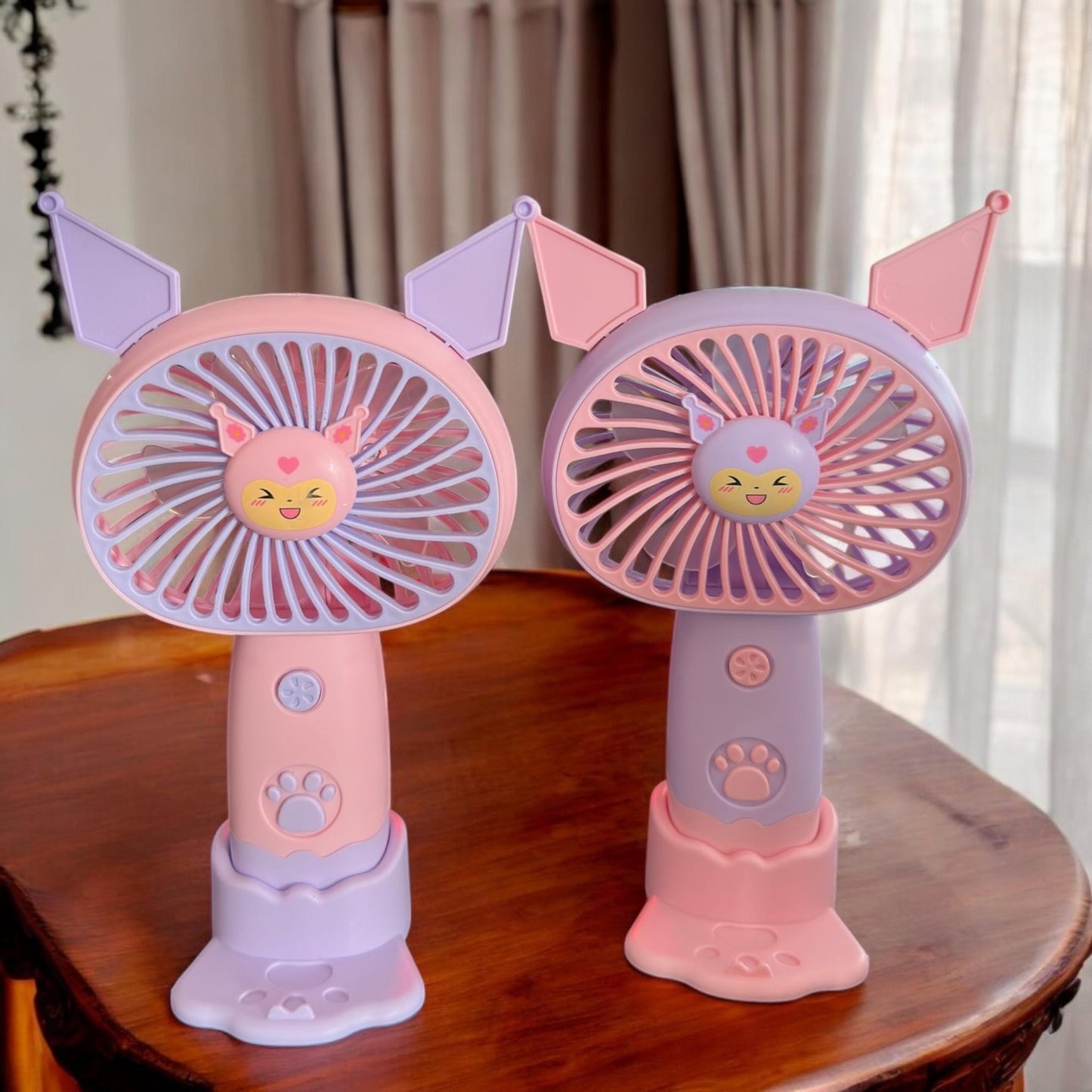 Ventilador Kuromi de Mano