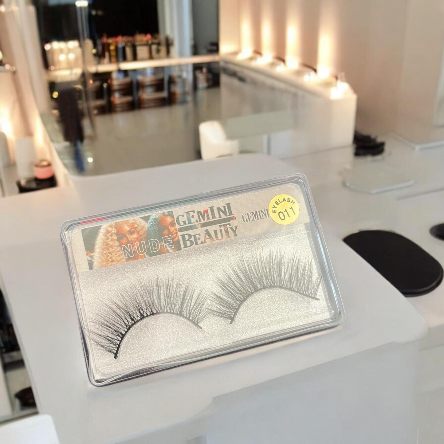 10 Pestañas Postizas Nude Gemini $5.8 c/u