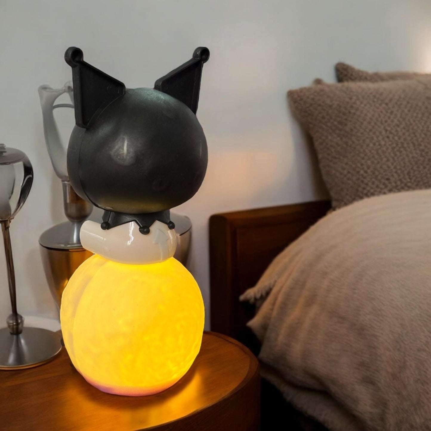 6 Lamparas Kuromi de Buró Bolita $19 c/u