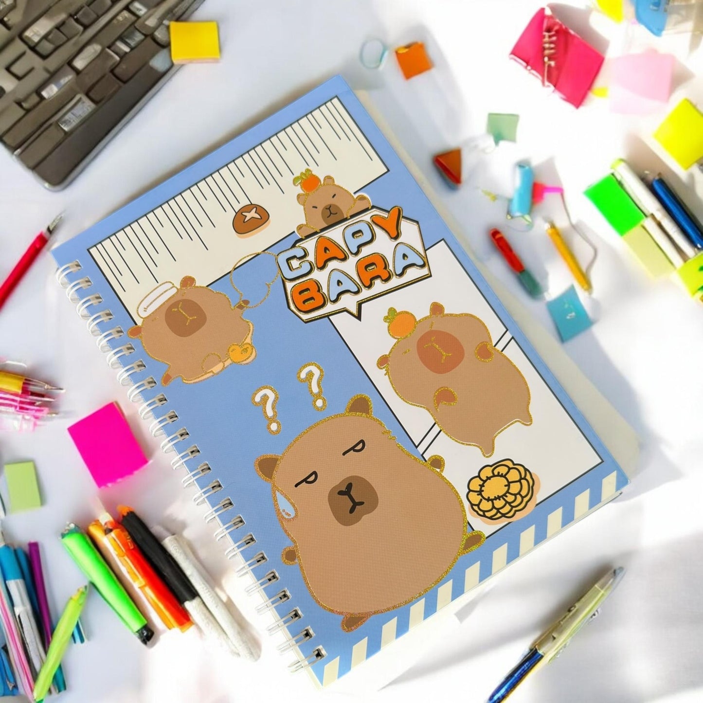 12 Libretas Francesas Capibaras $18.75 c/u