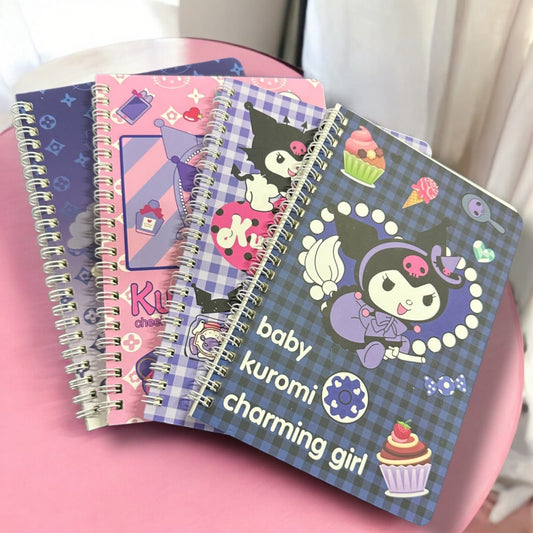 Paquete 4 Libretas Sanrio Francesa 25cm *14.5cm $27 c/u