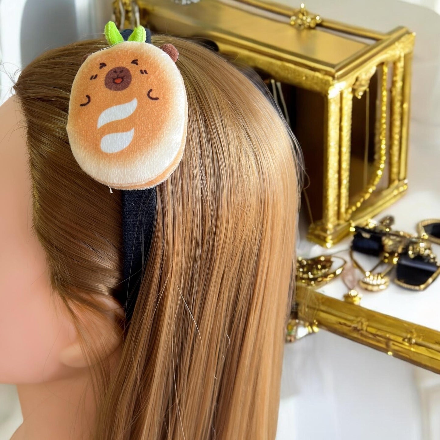 12 Diademas Capibaras Hambuguesas $8.9 c/u