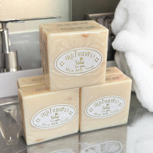 12 Jabones de Leche de Arroz $9 c/u