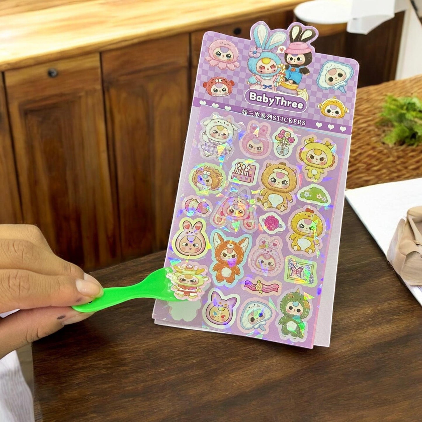 20 Planillas Sticker con Palita $3.9 c/u