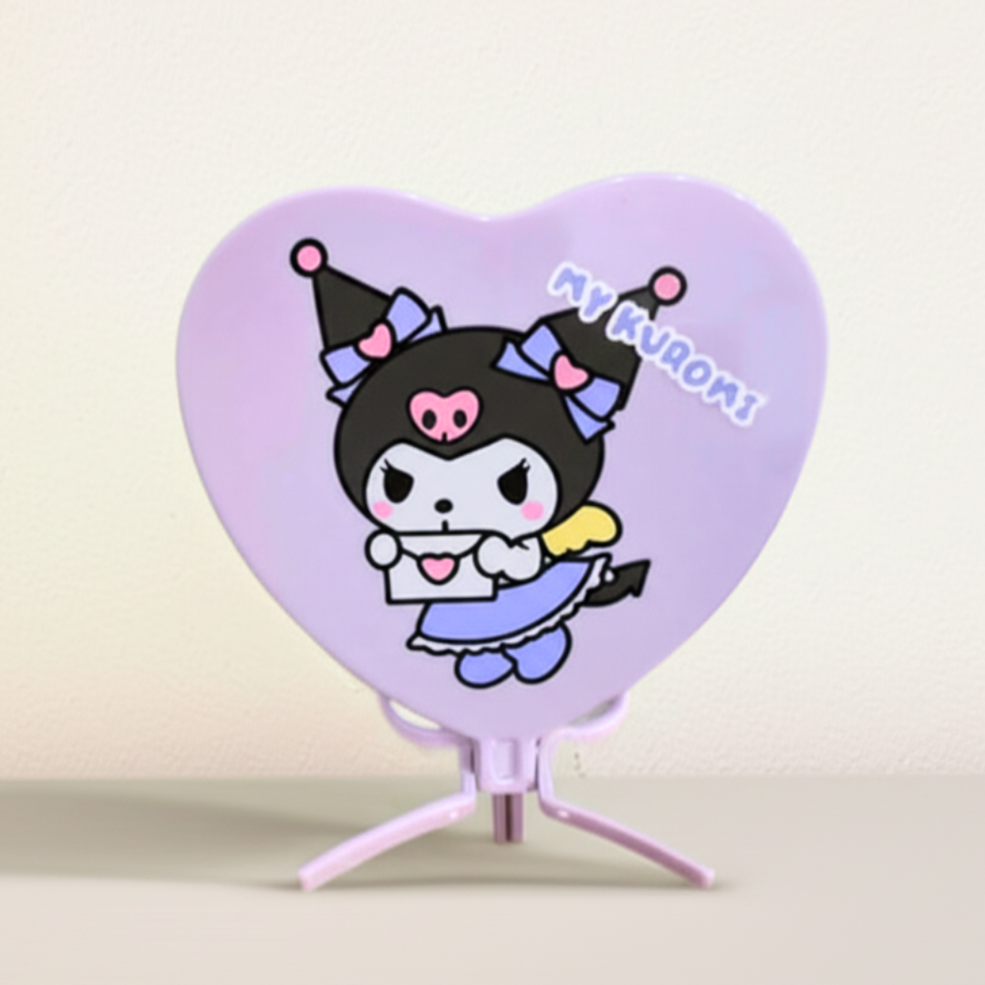 12 ESPEJOS SANRIO AMIGOS KITTY CON BASE G $25 C/U