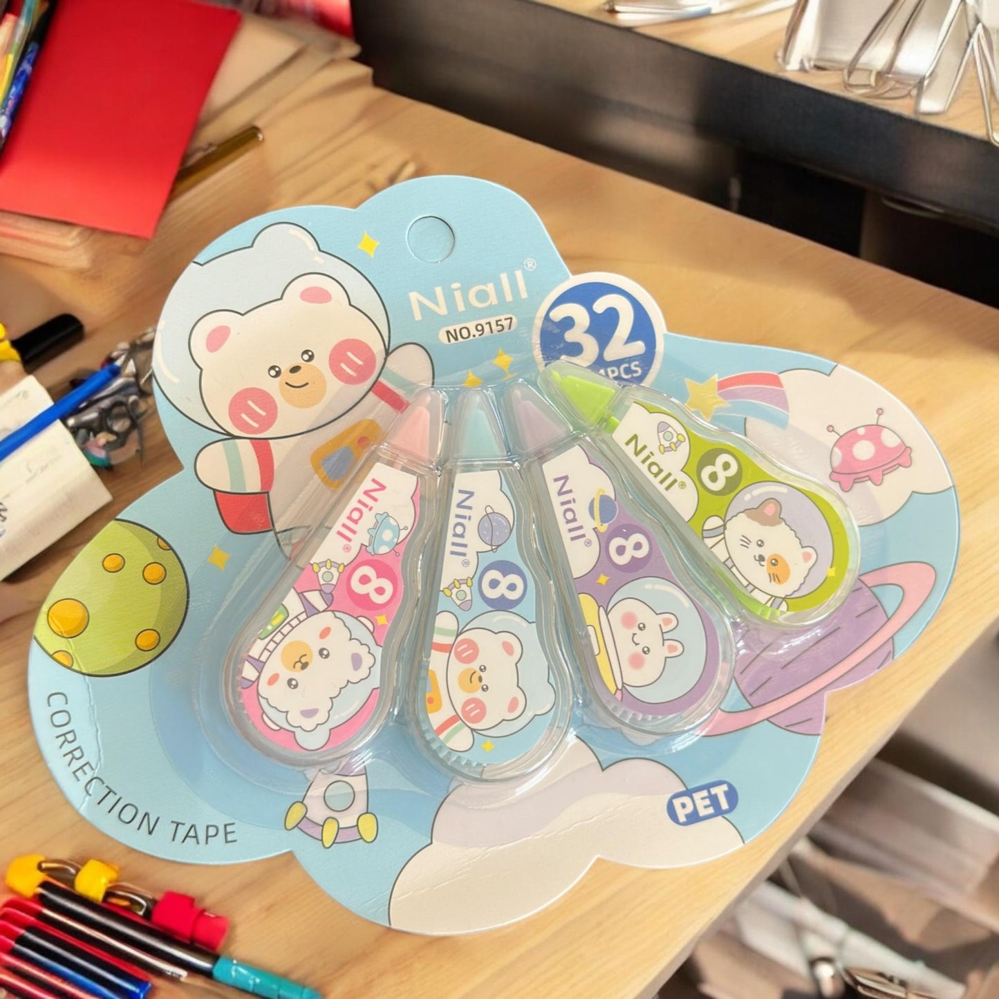 6 Sets Correctores en Tira Coenjitos $18 c/u