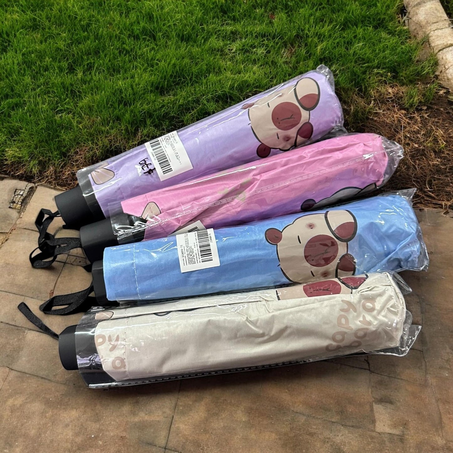 Sombrilla/Paraguas Capibaras de Bolsillo