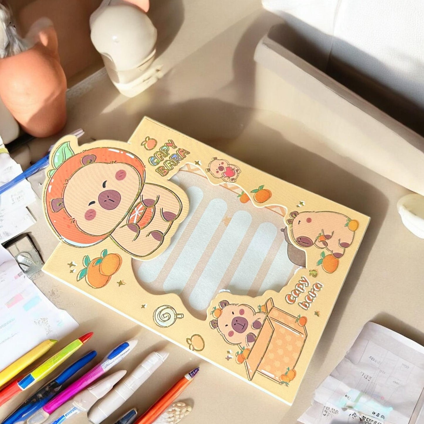 12 Sets de Notas Capibaras $7.5 c/u