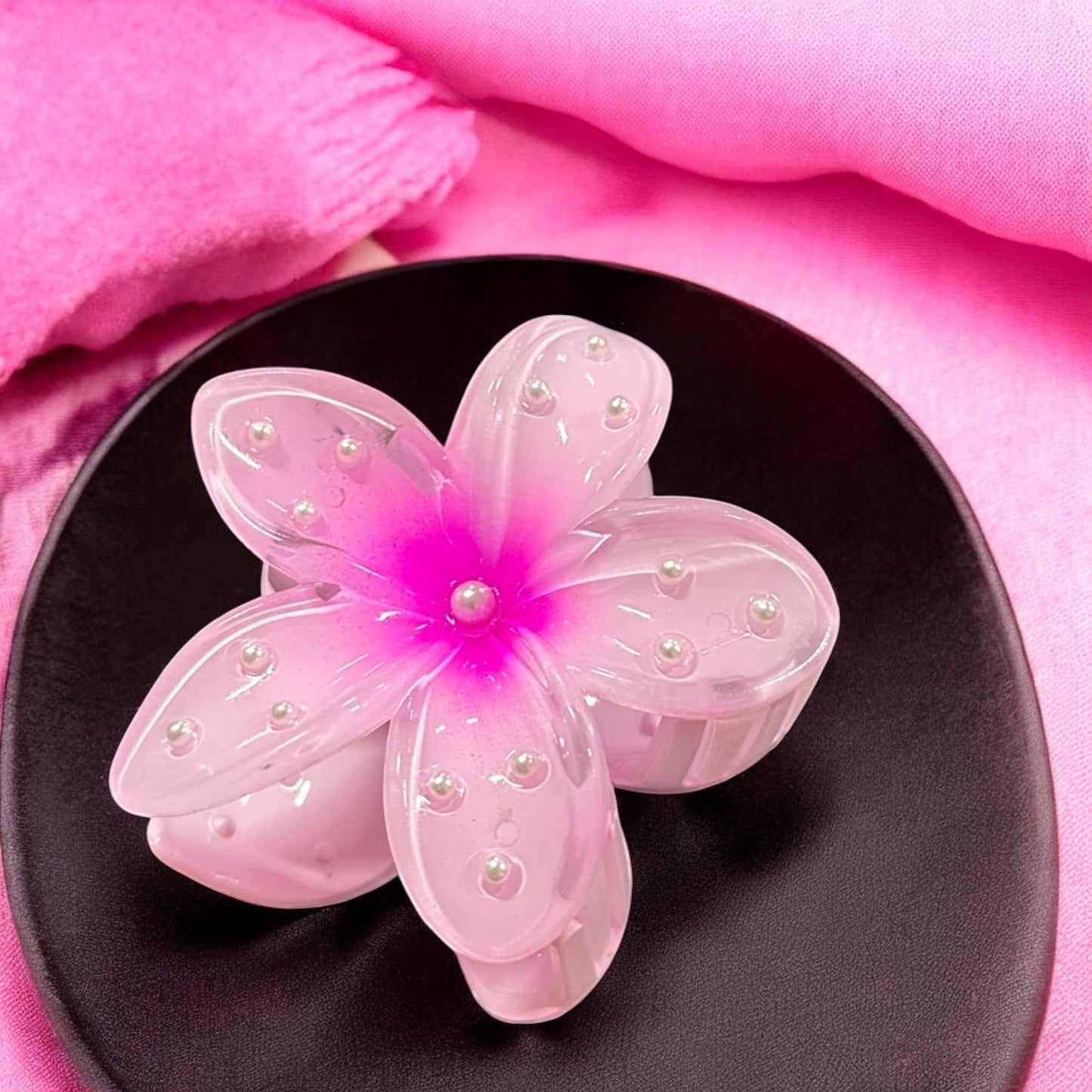 12 Pinzas Hawaiinas Perlitas Lindas $14 c/u