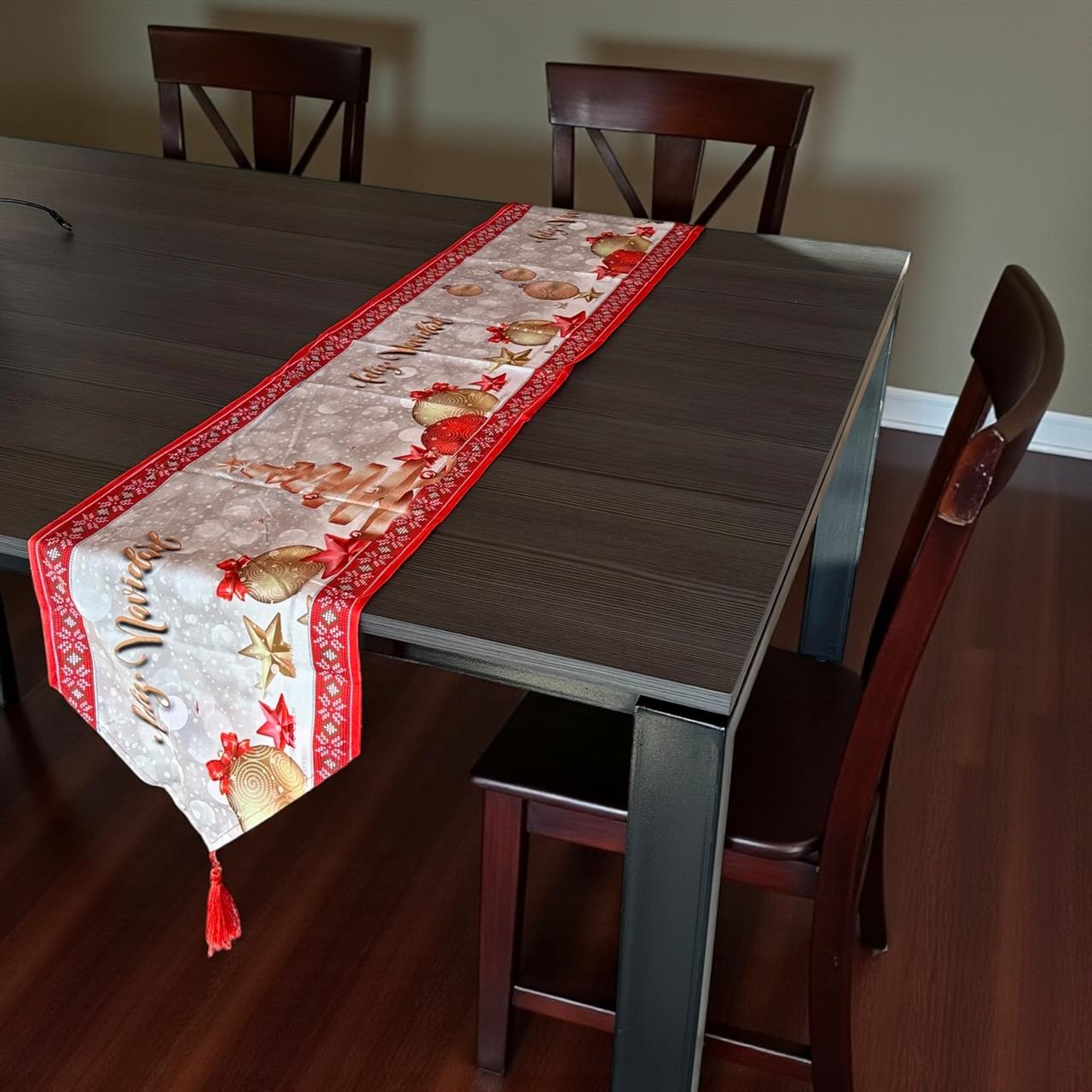 3 Camino de Mesa Navideño 32cm x 180cm $49 c/u