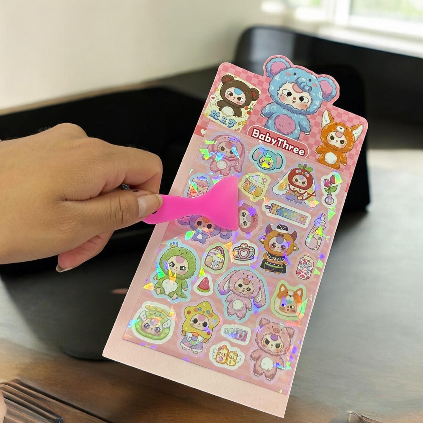 20 Planillas Sticker con Palita $3.9 c/u