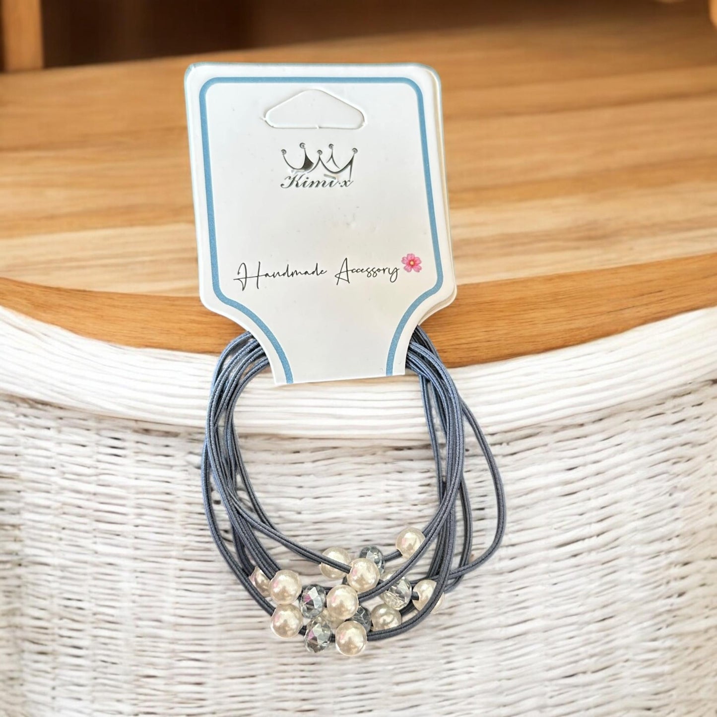 12 Sets de Ligas para Cabello Decoradas $5.9 c/u