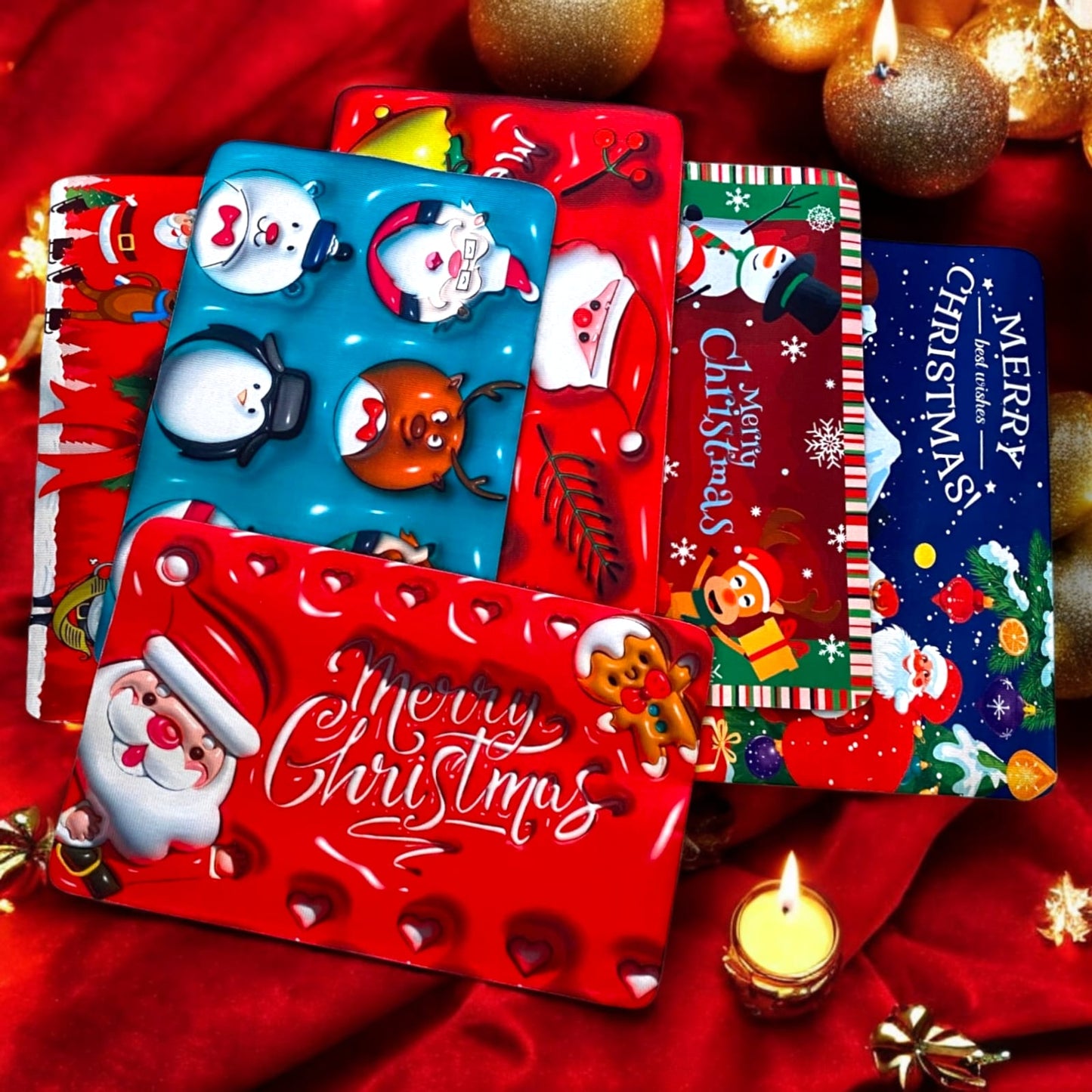 10 Tapetes Navideños para Baño $35 c/u