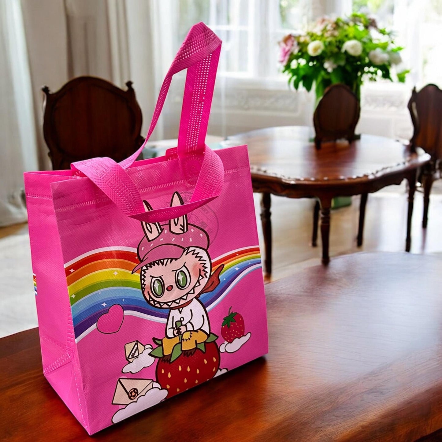 12 Bolsas Labubus Reutilizables $7 c/u