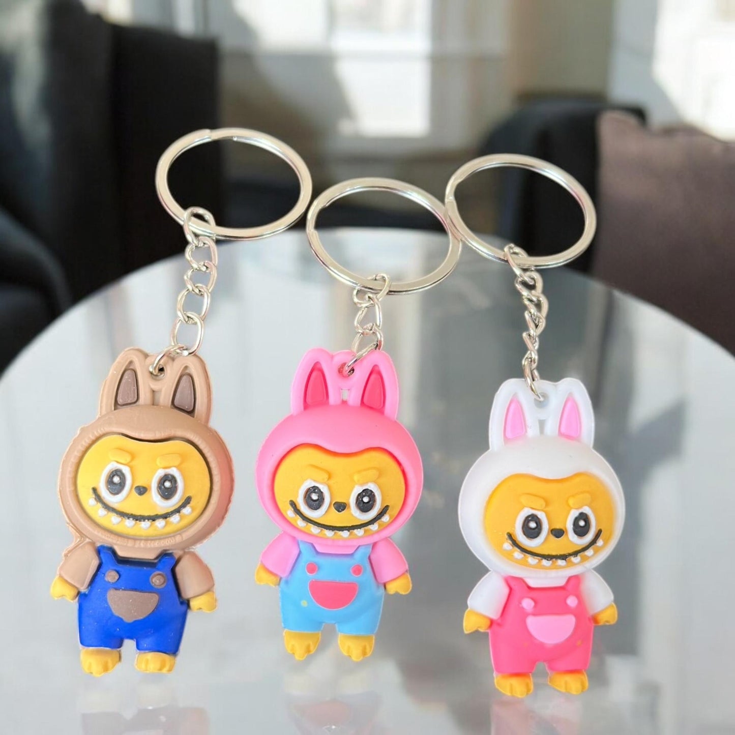 12 Llaveros Labubus Hermosos $7 c/u