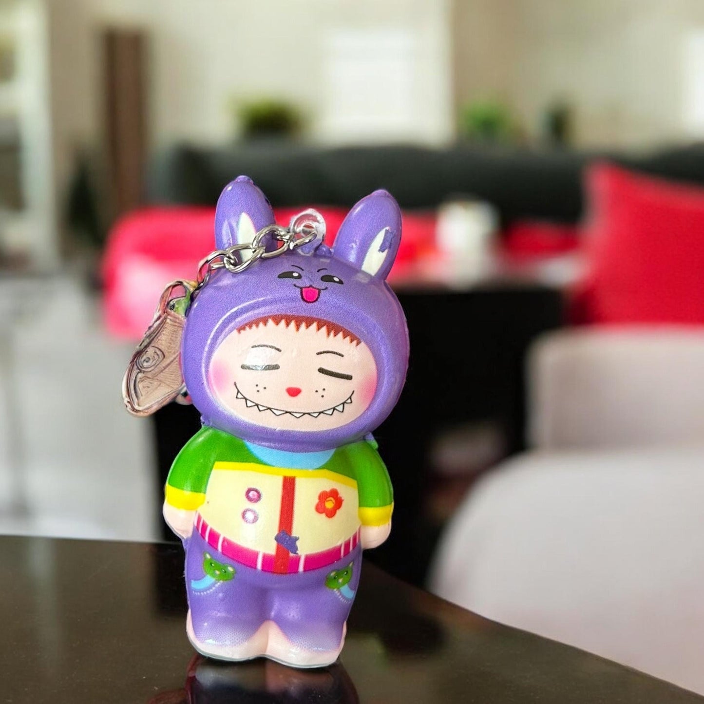 12 Squishies Labubu Lindo Llavero $7.5 c/u