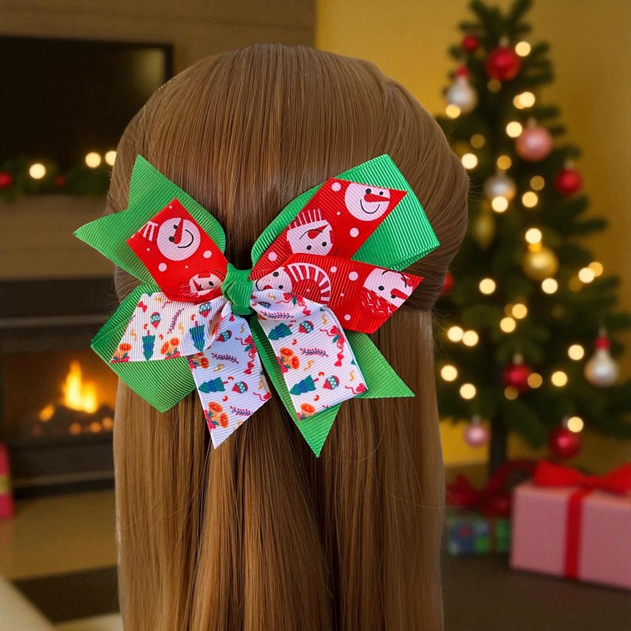 12 Moños Navideños Siempre Bella $5.7 c/u