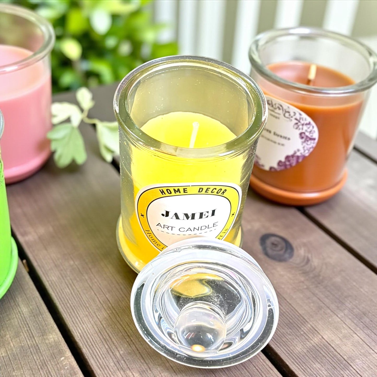 Velas Aromaticas en Cristal