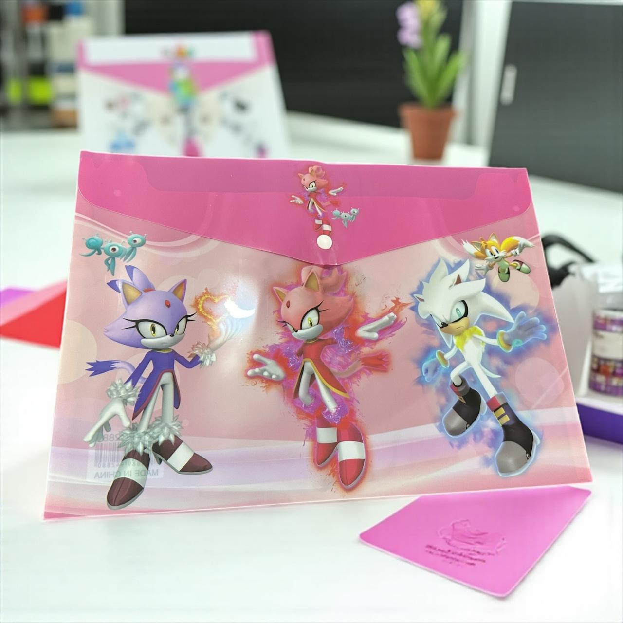 12 Folders Boton Sonic $5.25 c/u