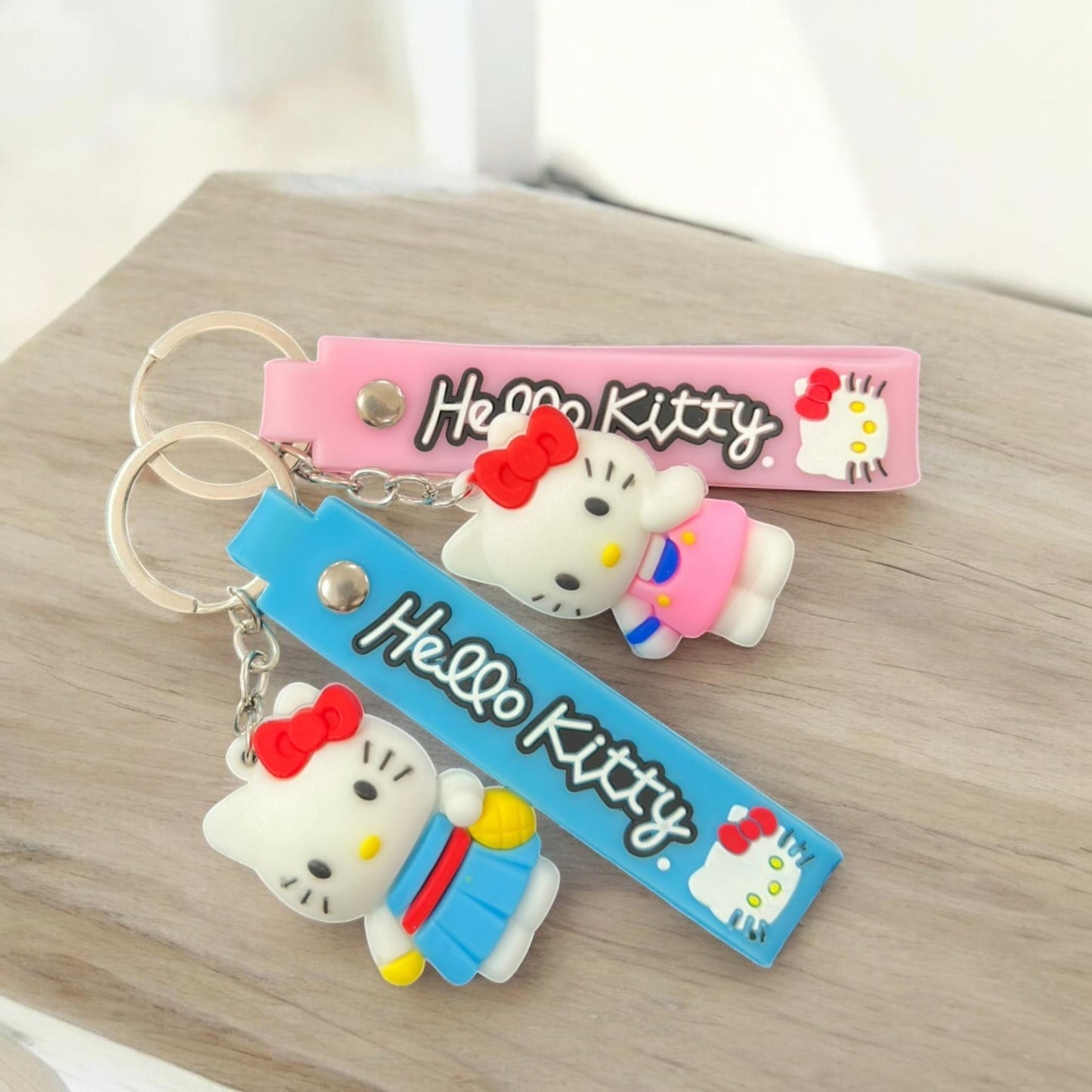 12 Llaveros Hello Kitty Cintas $6.8 c/u