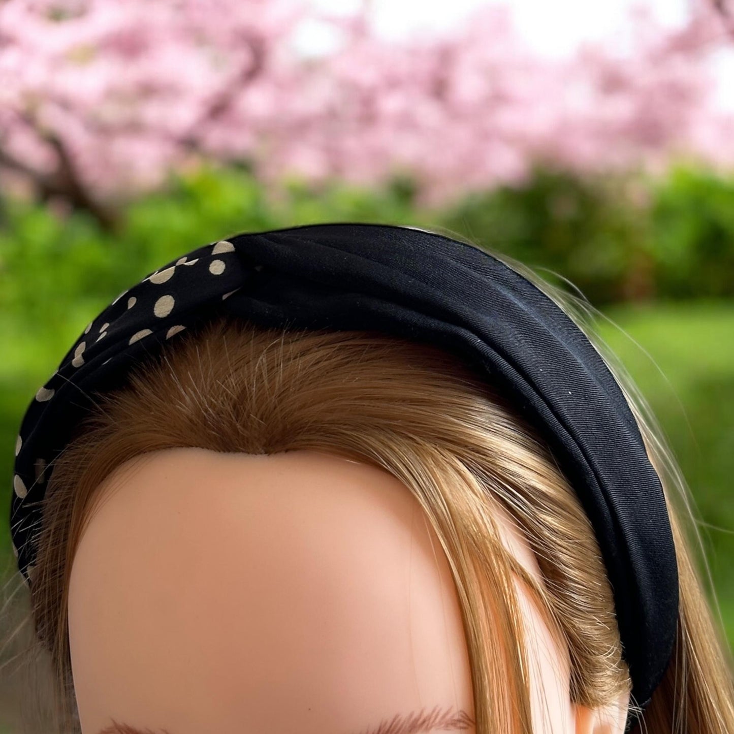 12 Diademas Gruesas Decoradas Tela $13 c/u