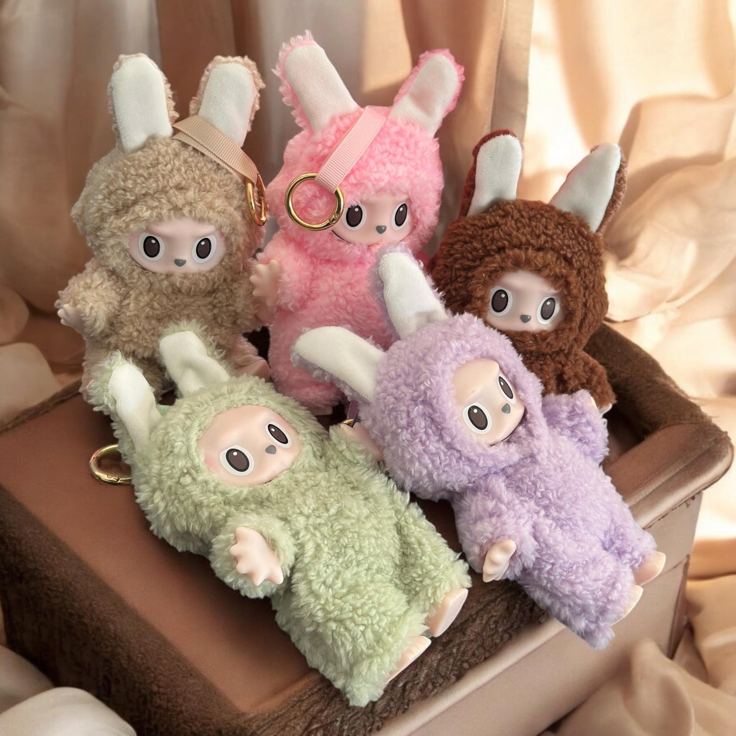 Labubus Afelpados Llavero Hermoso