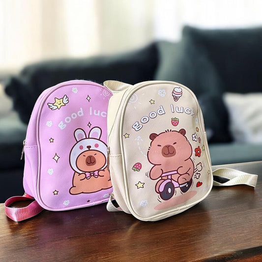 Mochila Capibara Pequeña Colores