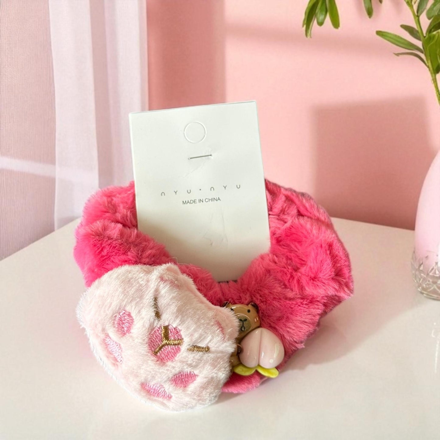 12 Scrunchies Capibaras Peluche $14.5 c/u