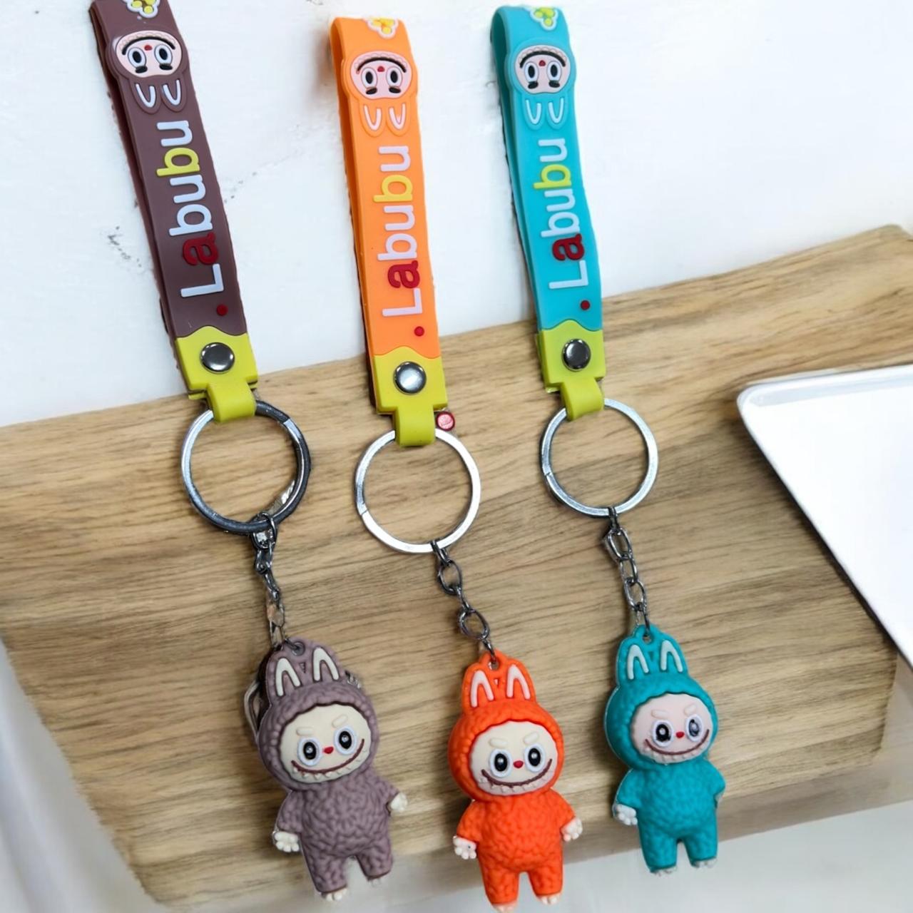 12 Labubus Llaveros hermosos 3D $8.5 c/u