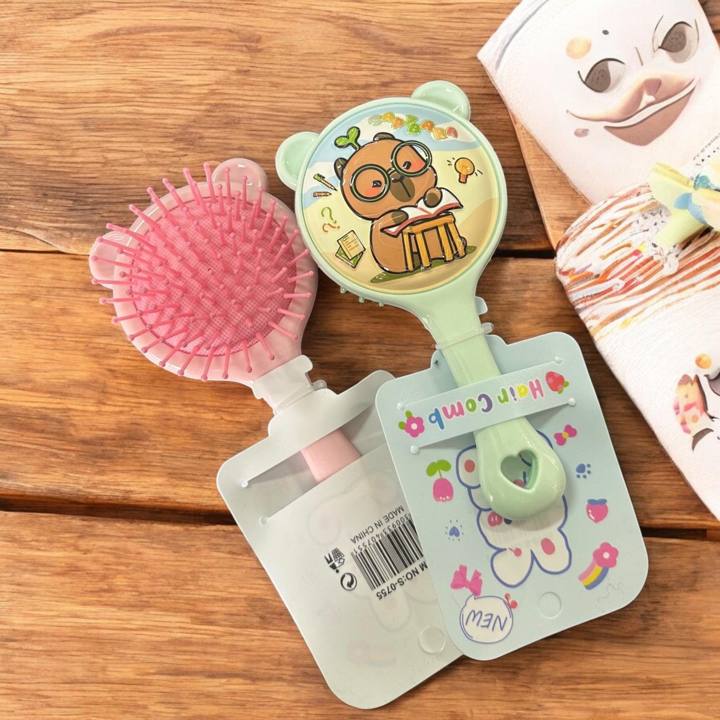 12 Cepillos Capibaras colores Pastel $28 c/u