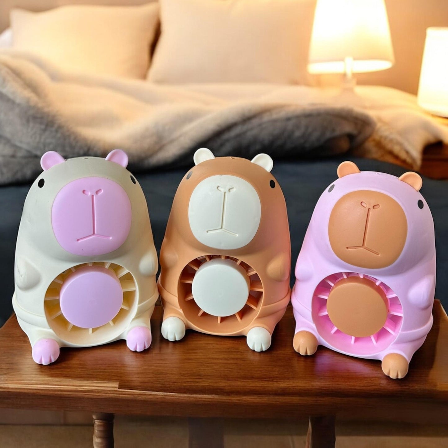 Capibara Ventilador Lampara