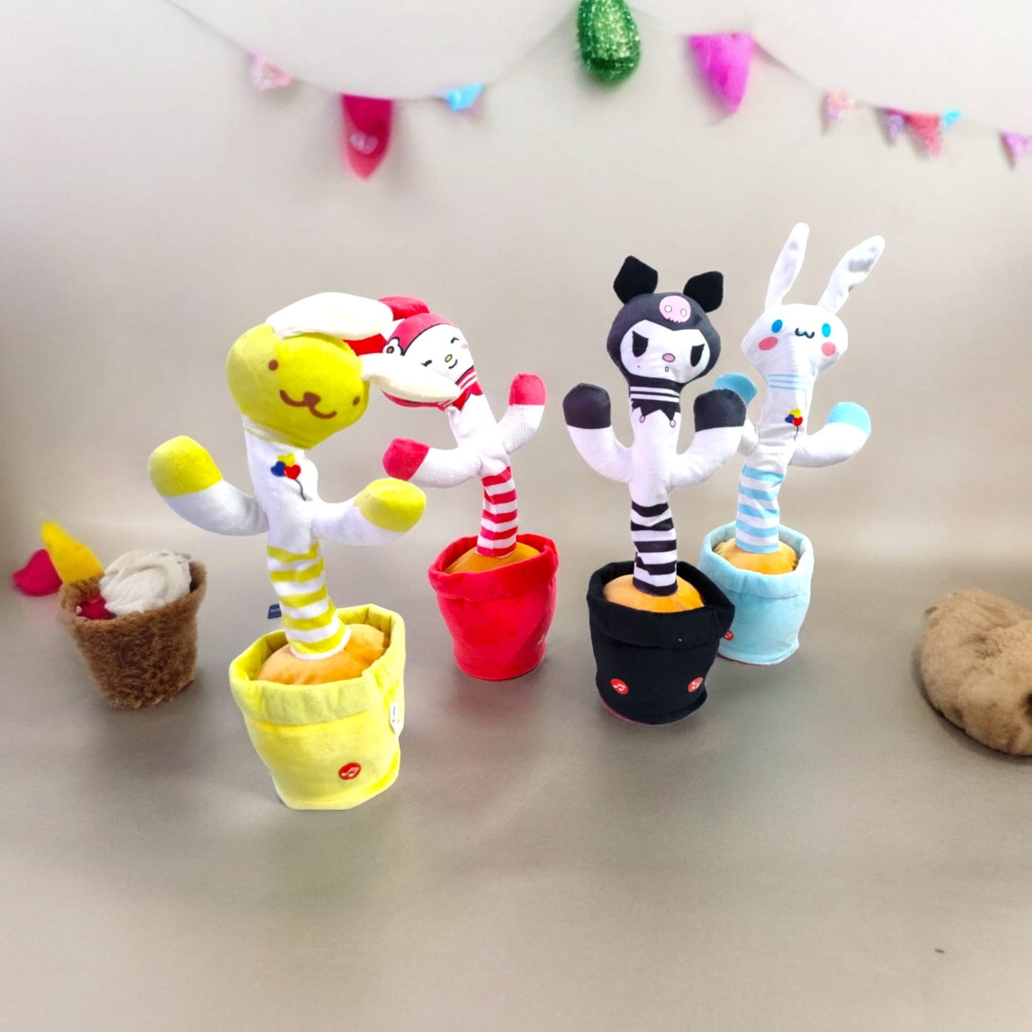 Juguete Bailarin Sanrio con Luz y Sonido