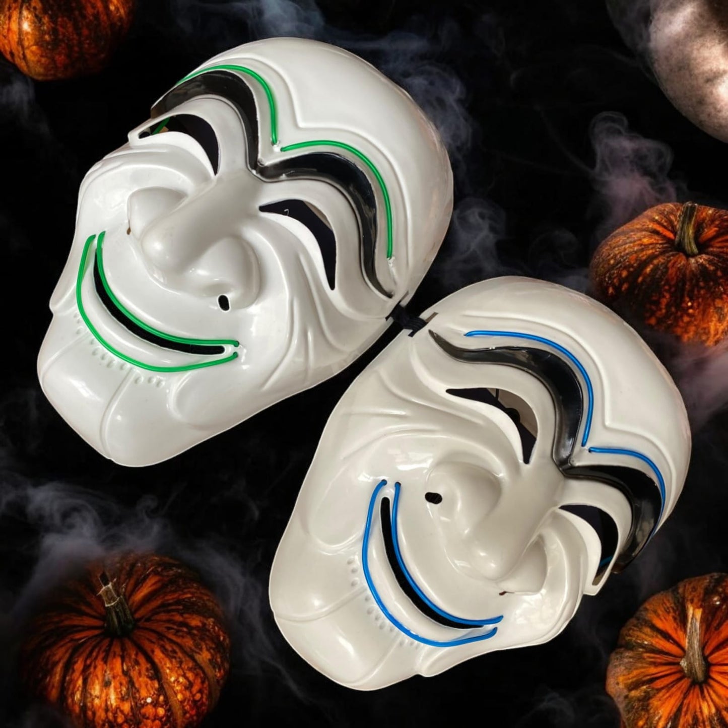 Mascaras para disfraz Halloween  con Luz