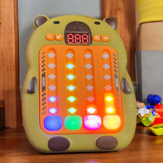 Capibara Pop It con Luz y Sonido