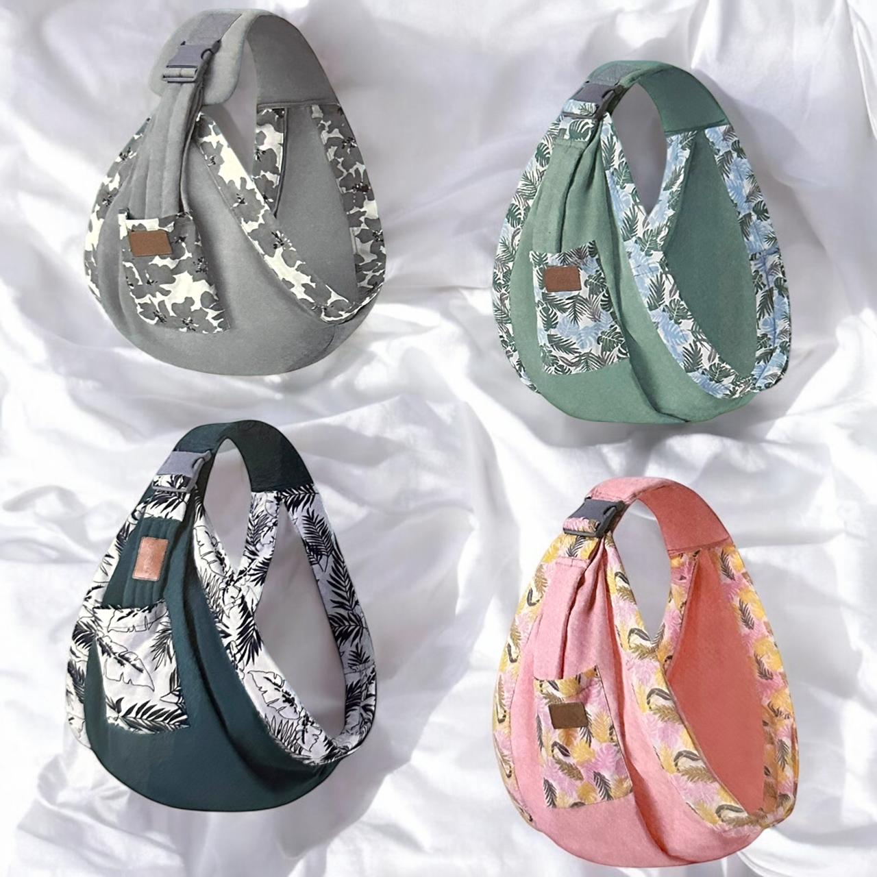 Cangurera para Bebé Ergonomico Ajustable, diferentes diseños.